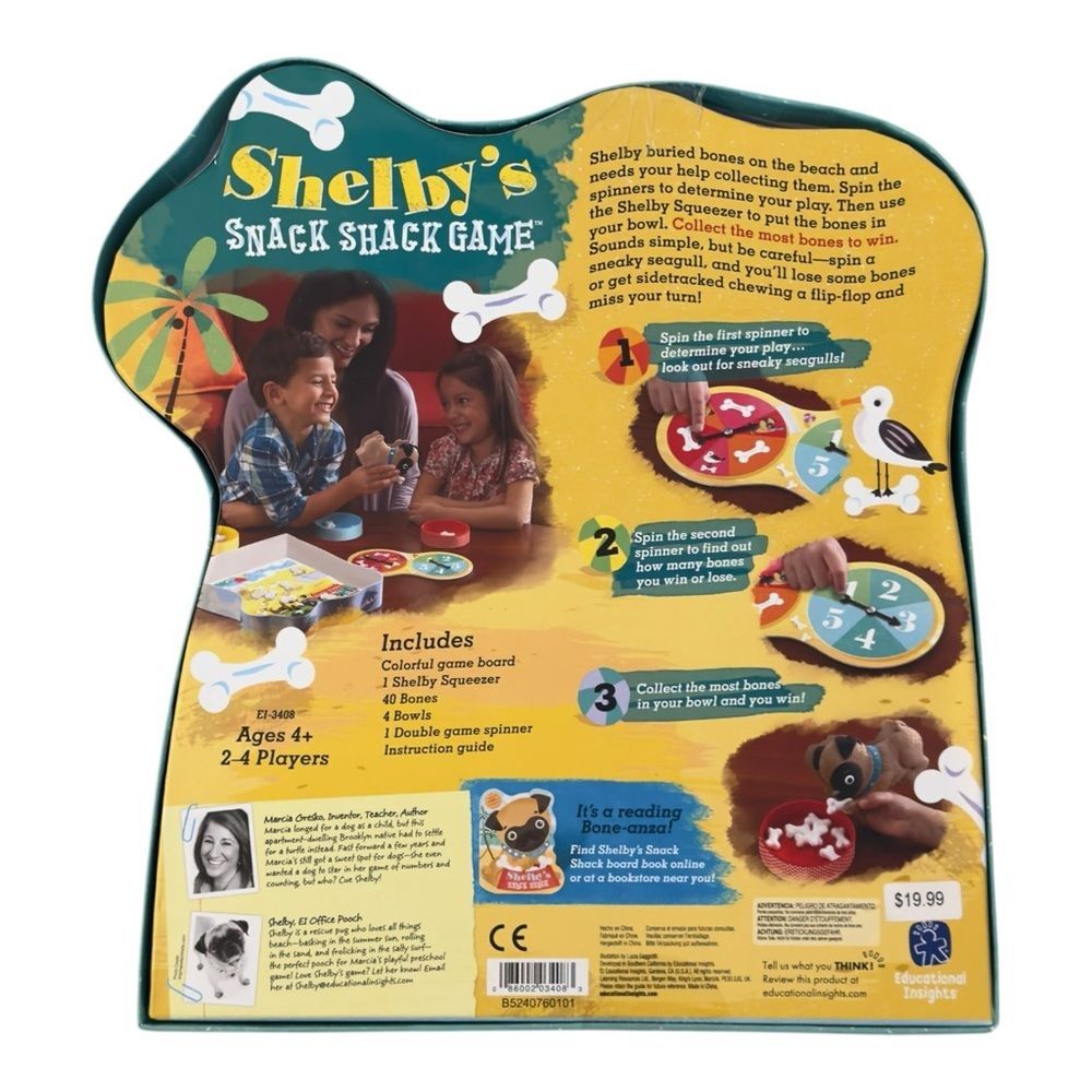 Shelby’s Snack Shack Kids Children’s Early Math Learning Board Game. NEW. - Picture 3 of 4
